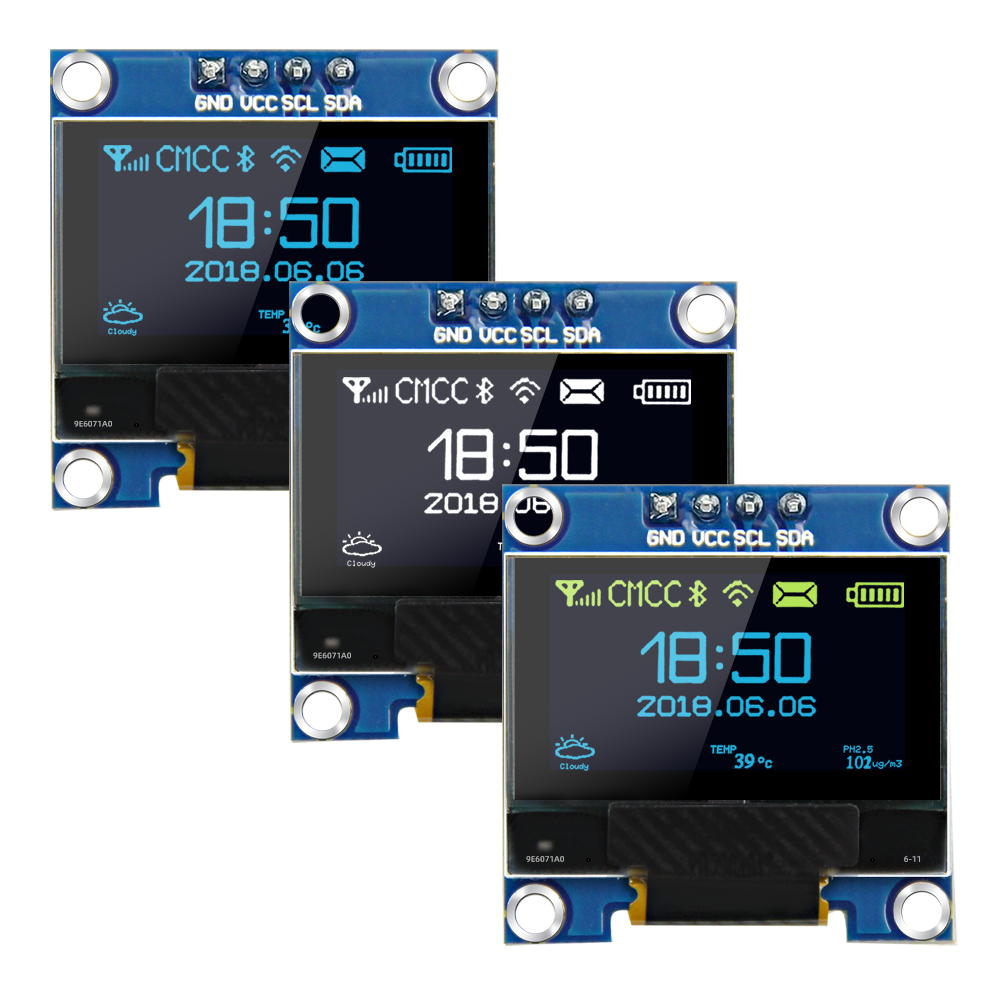 Oled Display 0.96 - 0,96-дюймовый модуль OLED-дисплея SSD1306 I2C IIC