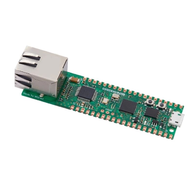 Ethernet W5500 - Отладочная плата ABUO-W5500-EVB-Pico2 Ethernet для разработки,