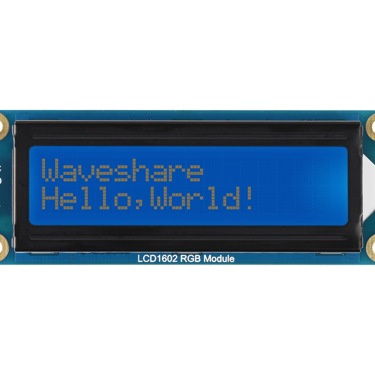 Lcd 1602 - Модуль Waveshare LCD1602 RGB, 16x2 символьный