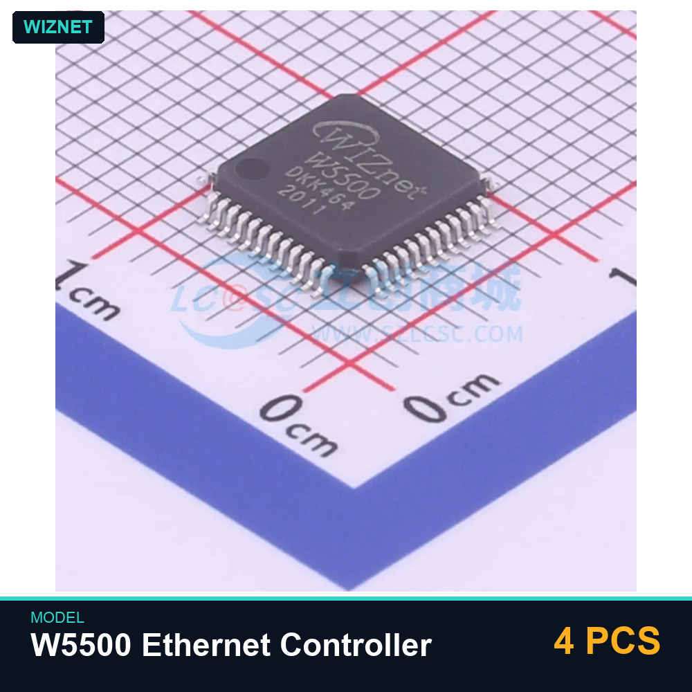 Ethernet W5500 - 4 шт. контроллеров Ethernet WIZNET W5500