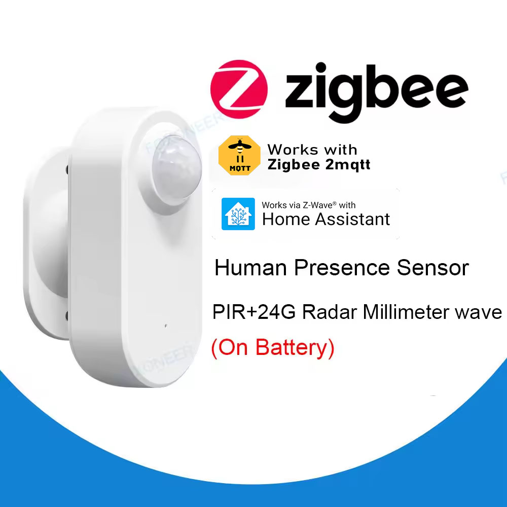 Pir Motion Sensor - Умный детектор присутствия человека Zigbee, обнаружение