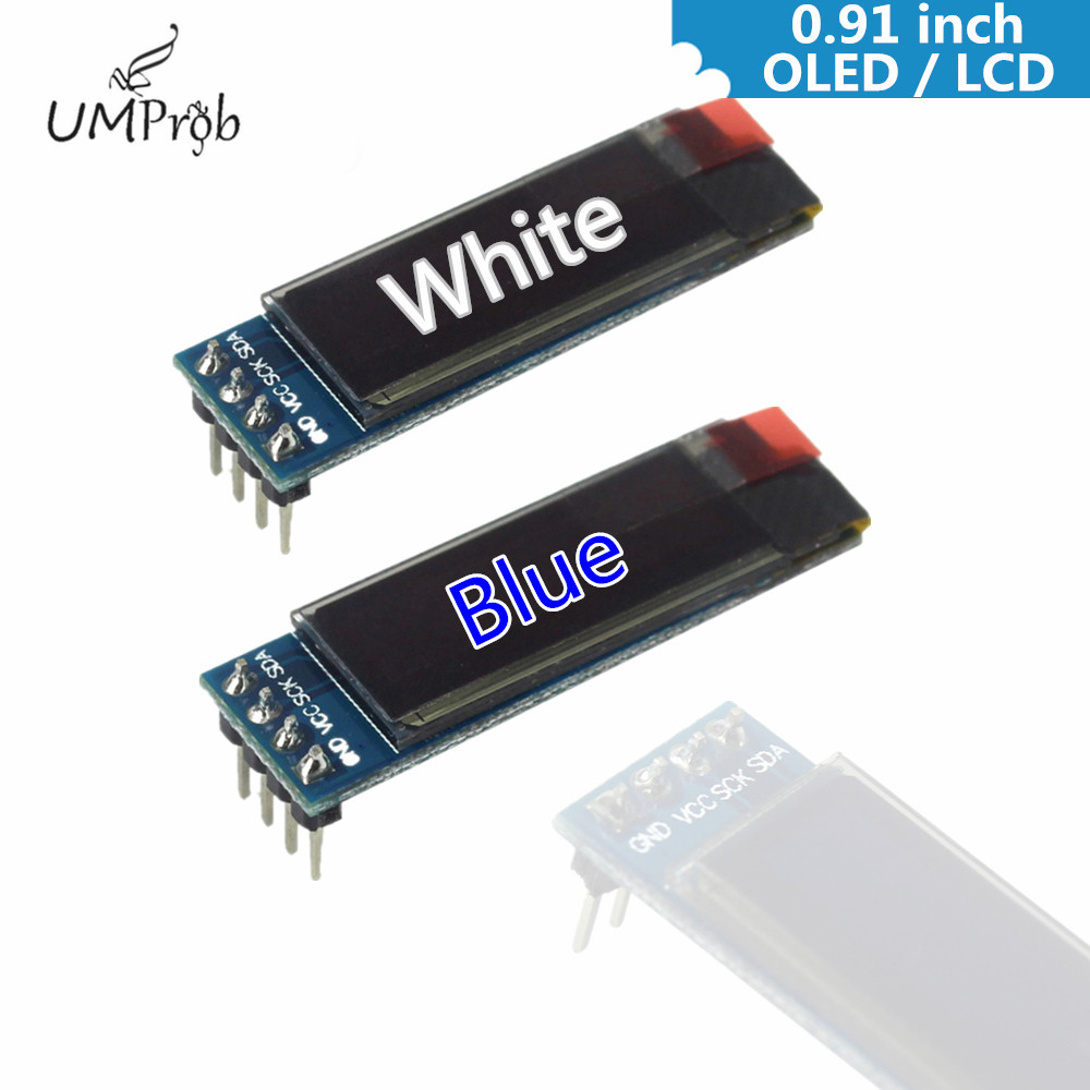 0,91-дюймовый 128x32 OLED-дисп – обзор и цена Ssd1306