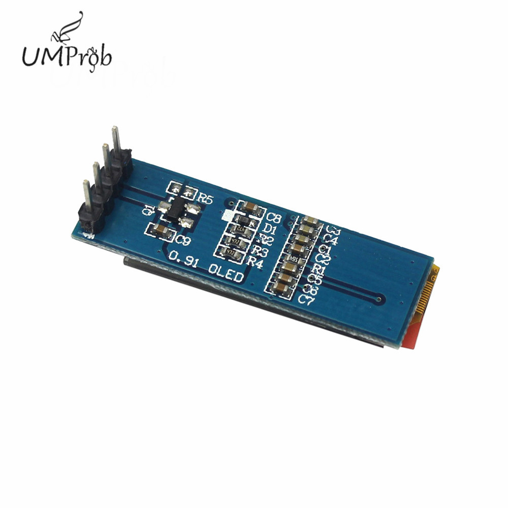 0,91-дюймовый 128x32 OLED-дисп – обзор и цена Ssd1306