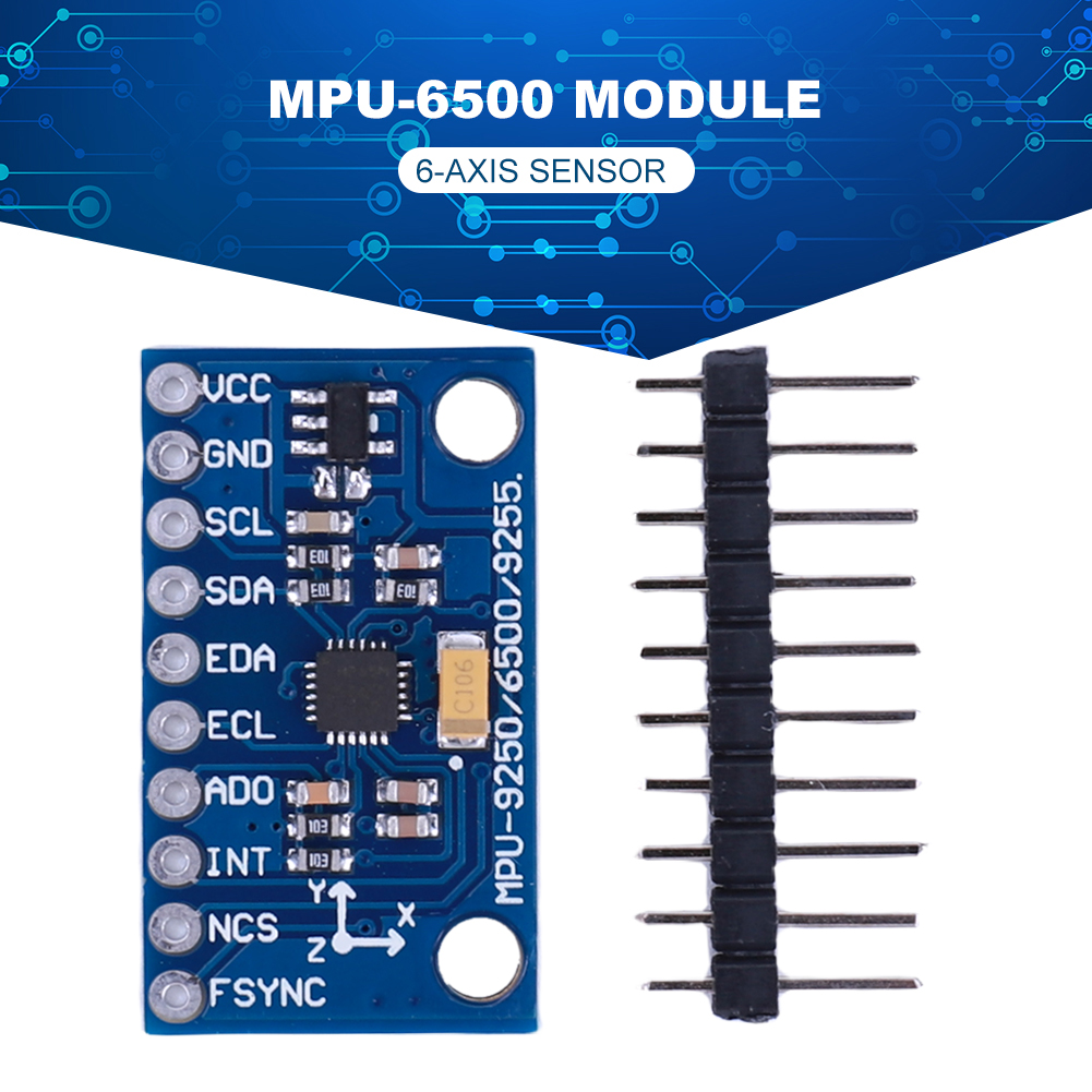 6-осевой гироскоп MPU6500 моду – обзор и цена Mpu6050