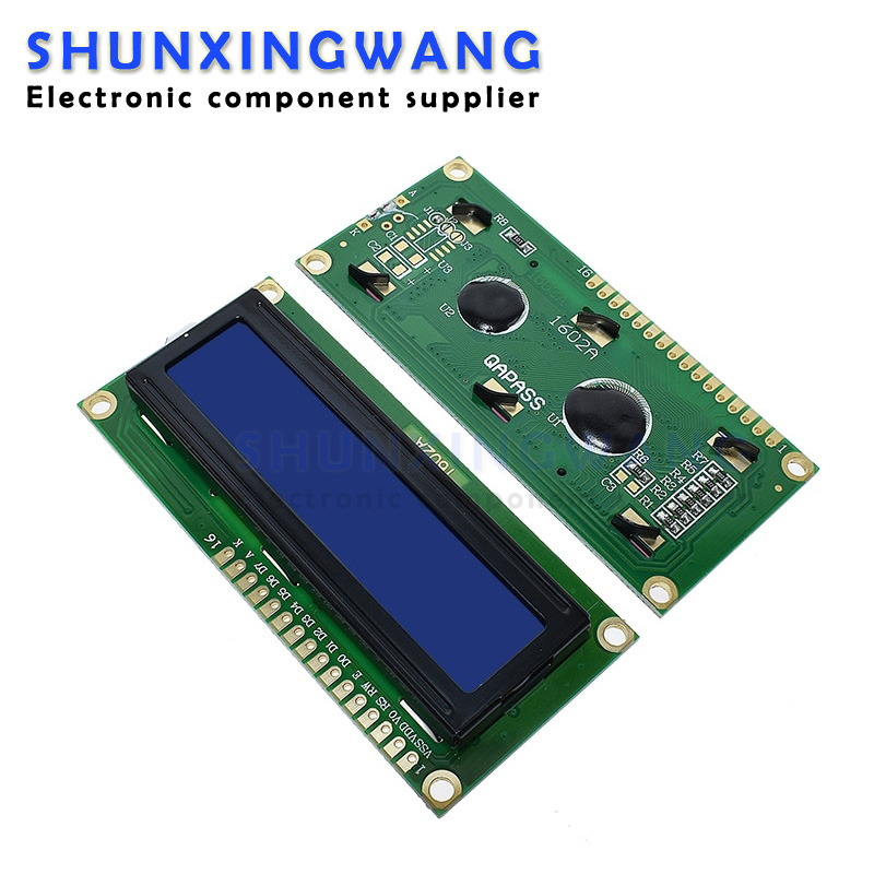 LCD1602 ЖК-модуль Синий экран  – обзор и цена Lcd 1602