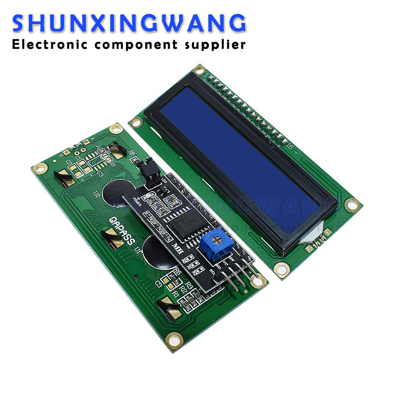 LCD1602 ЖК-модуль Синий экран  – обзор и цена Lcd 1602