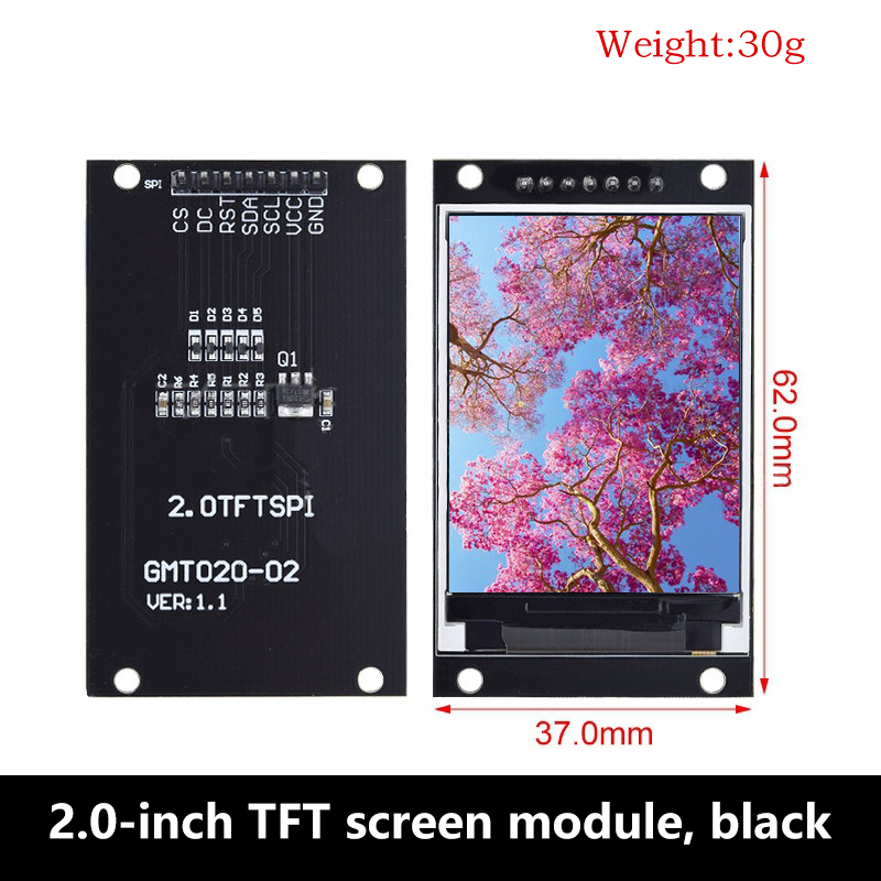 1.77/2.0/2.4/2.8-дюймовый SPI  – обзор и цена Tft Display 2.4