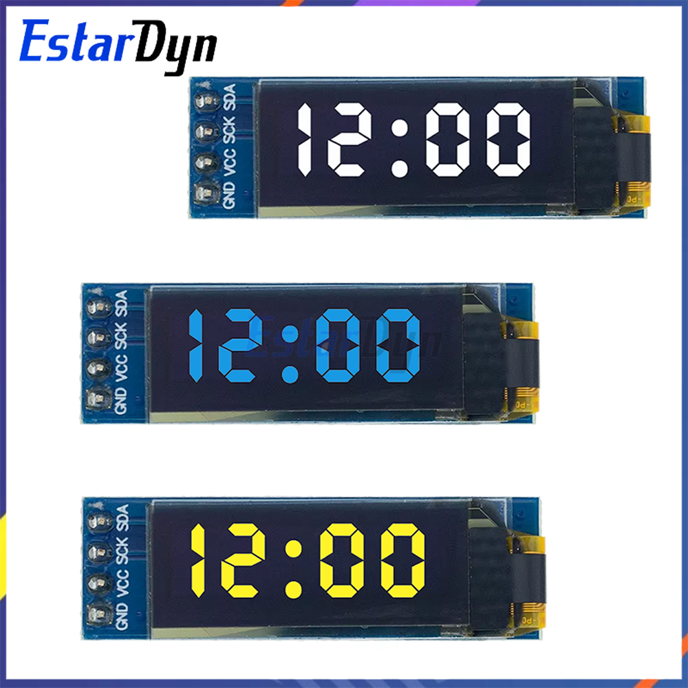 0,91-дюймовый OLED-дисплей I2C – обзор и цена Ssd1306