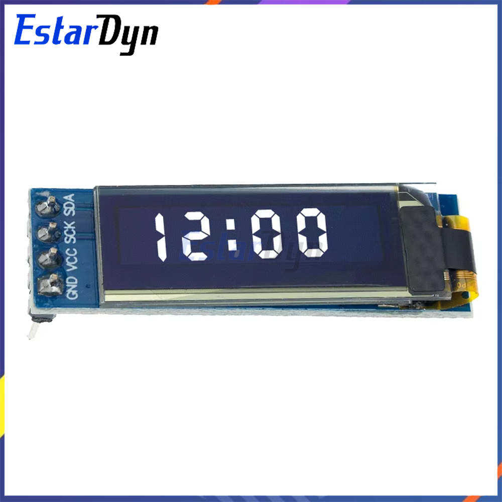 0,91-дюймовый OLED-дисплей I2C – обзор и цена Ssd1306