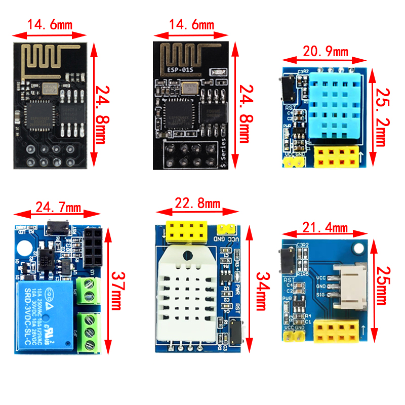 Релейный модуль ESP8266, 5 В,  – обзор и цена Dht11