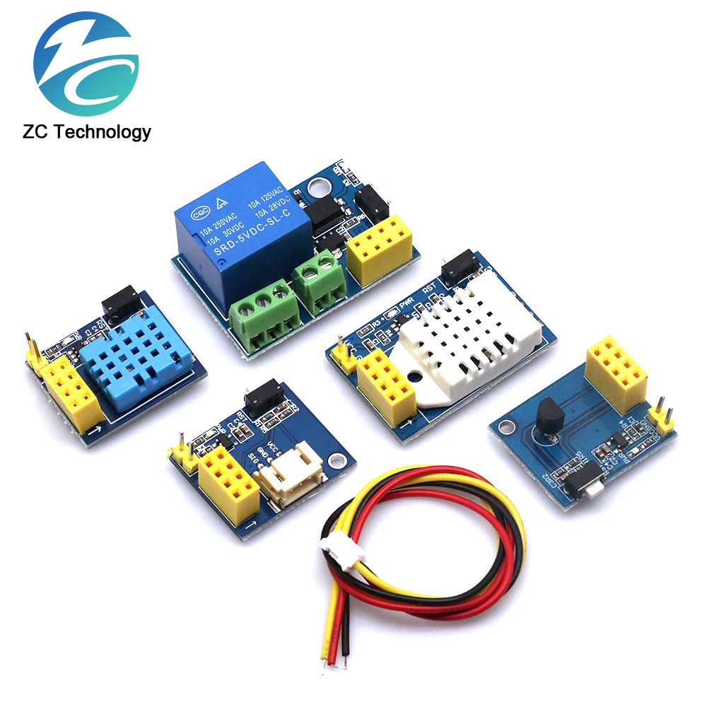 Релейный модуль ESP8266 с Wi-F – обзор и цена Dht11