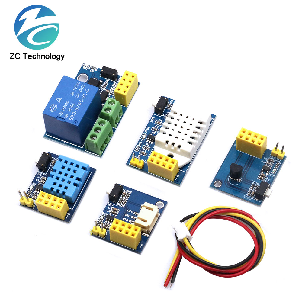 Релейный модуль ESP8266 с Wi-F – обзор и цена Dht11