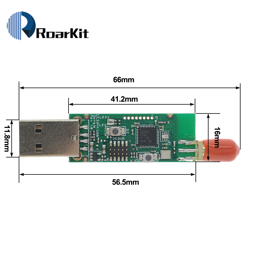Беспроводная плата Zigbee CC25 – обзор и цена Zigbee Cc2531