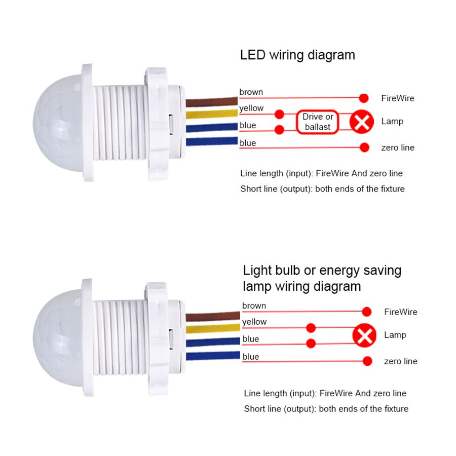 Мини-датчик движения, 110 В пе – обзор и цена Pir Motion Sensor