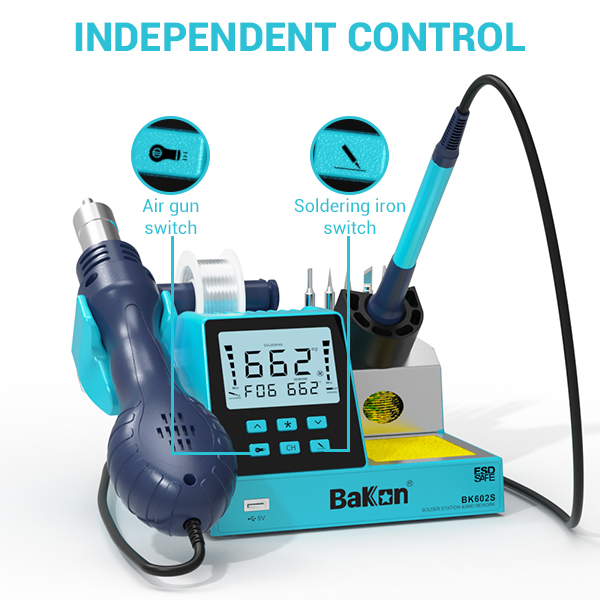 Акция! Паяльная станция Bakon  – обзор и цена Soldering Iron Temperature Probe