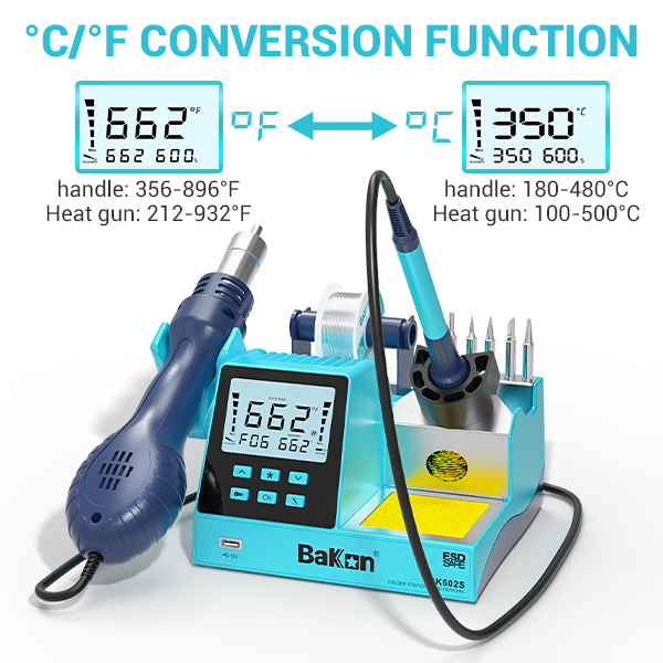 Акция! Паяльная станция Bakon  – обзор и цена Soldering Iron Temperature Probe