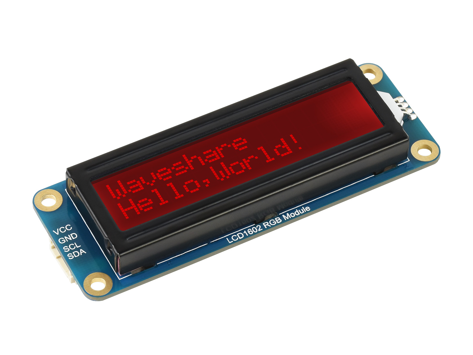 Модуль Waveshare LCD1602 RGB,  – обзор и цена Lcd 1602