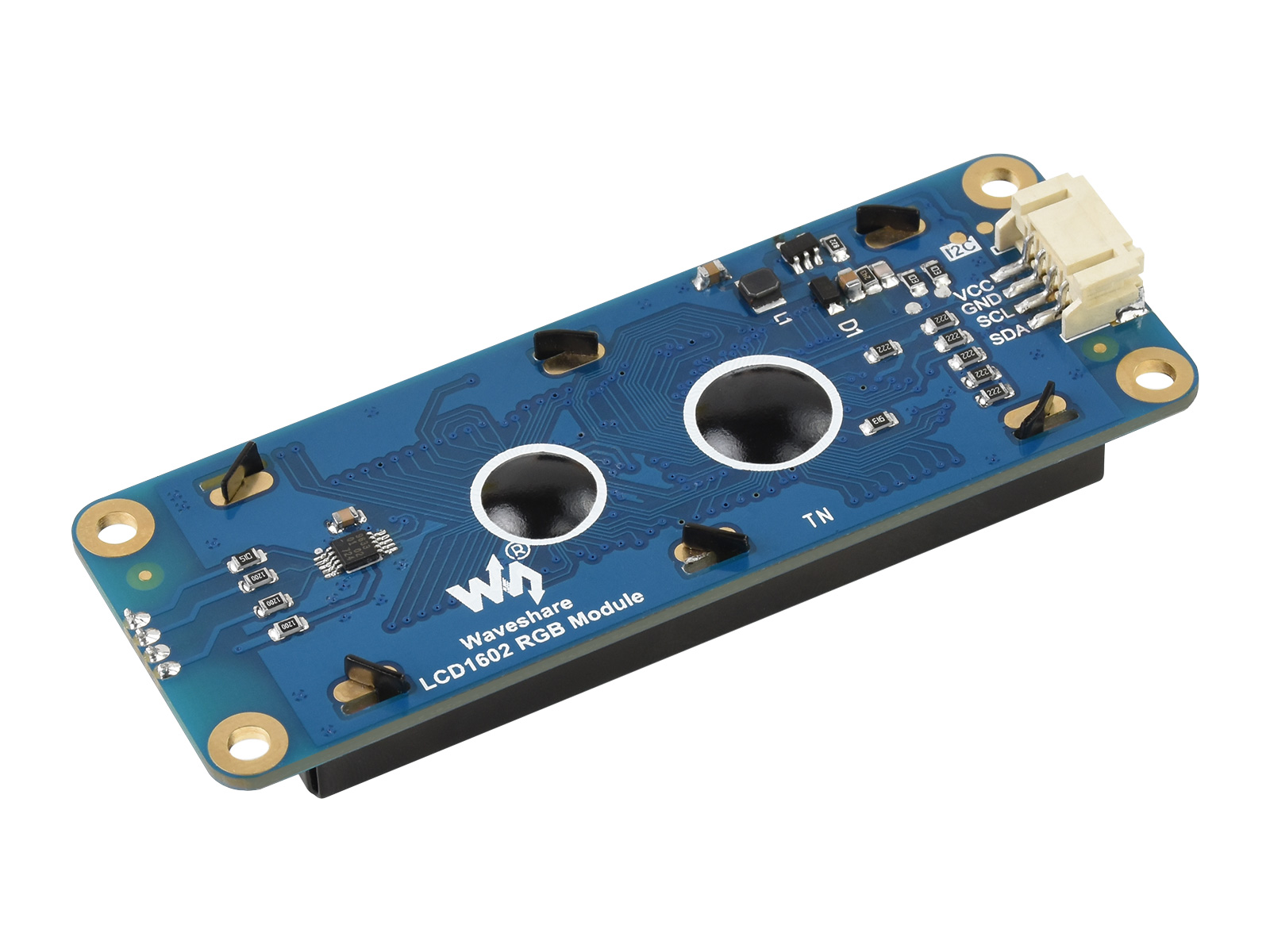 Модуль Waveshare LCD1602 RGB,  – обзор и цена Lcd 1602