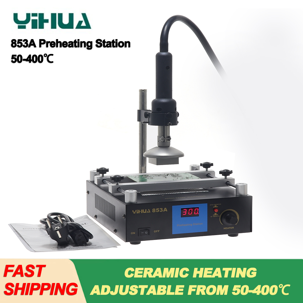 YIHUA 853A SMD BGA паяльная ст – обзор и цена Soldering Iron Temperature Probe