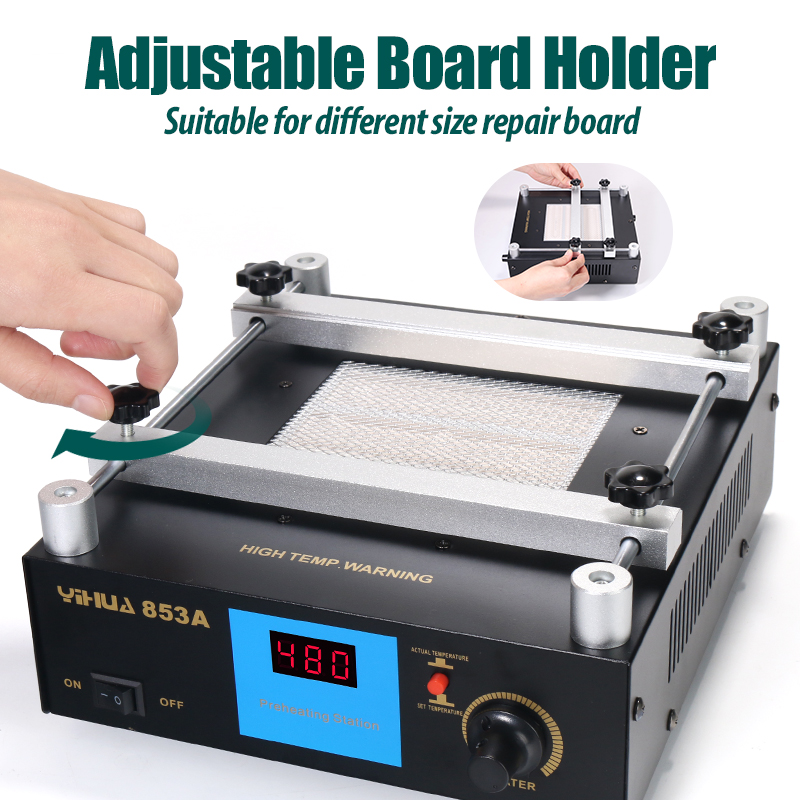 YIHUA 853A SMD BGA паяльная ст – обзор и цена Soldering Iron Temperature Probe