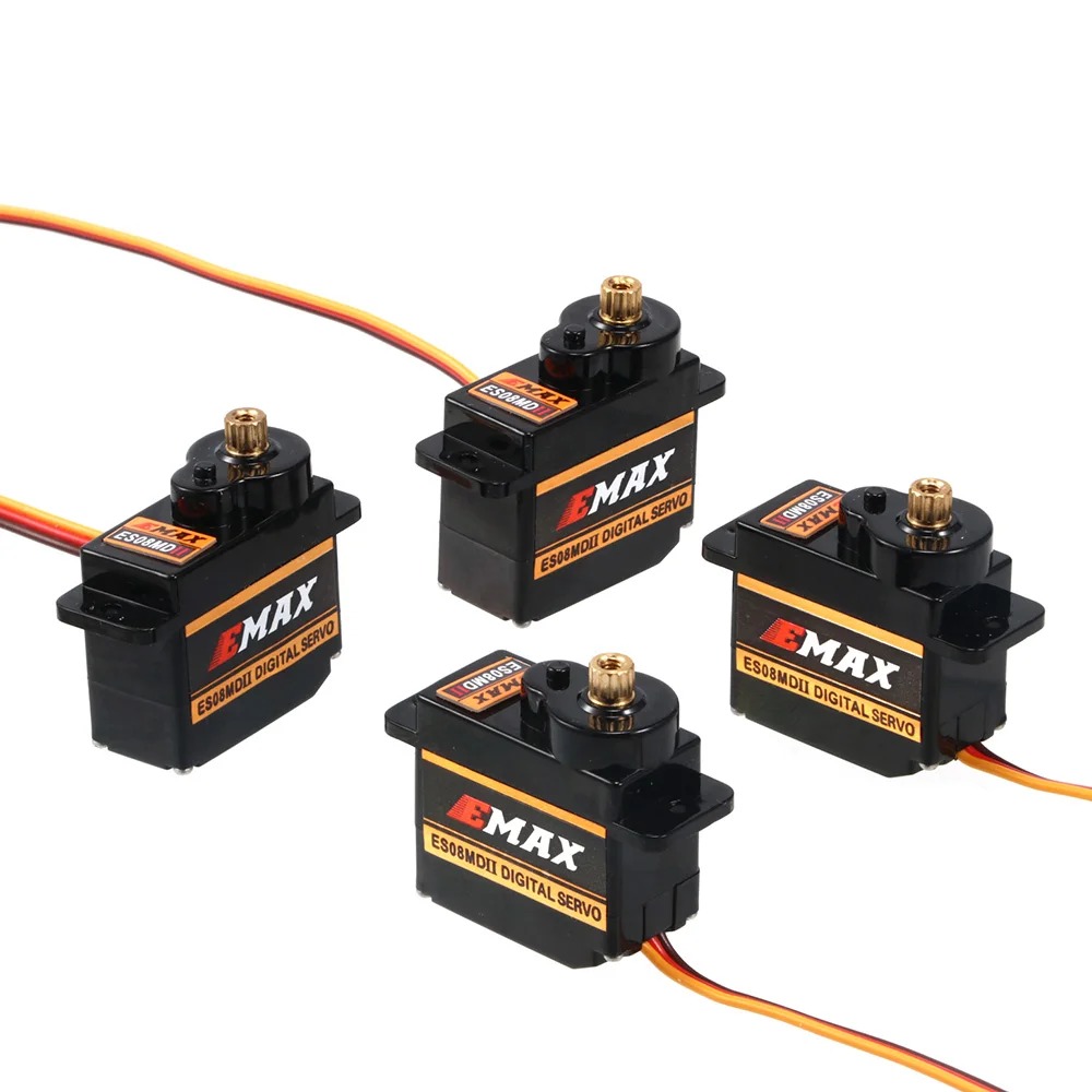 Цифровой сервопривод EMAX ES08 – обзор и цена Servo Sg90