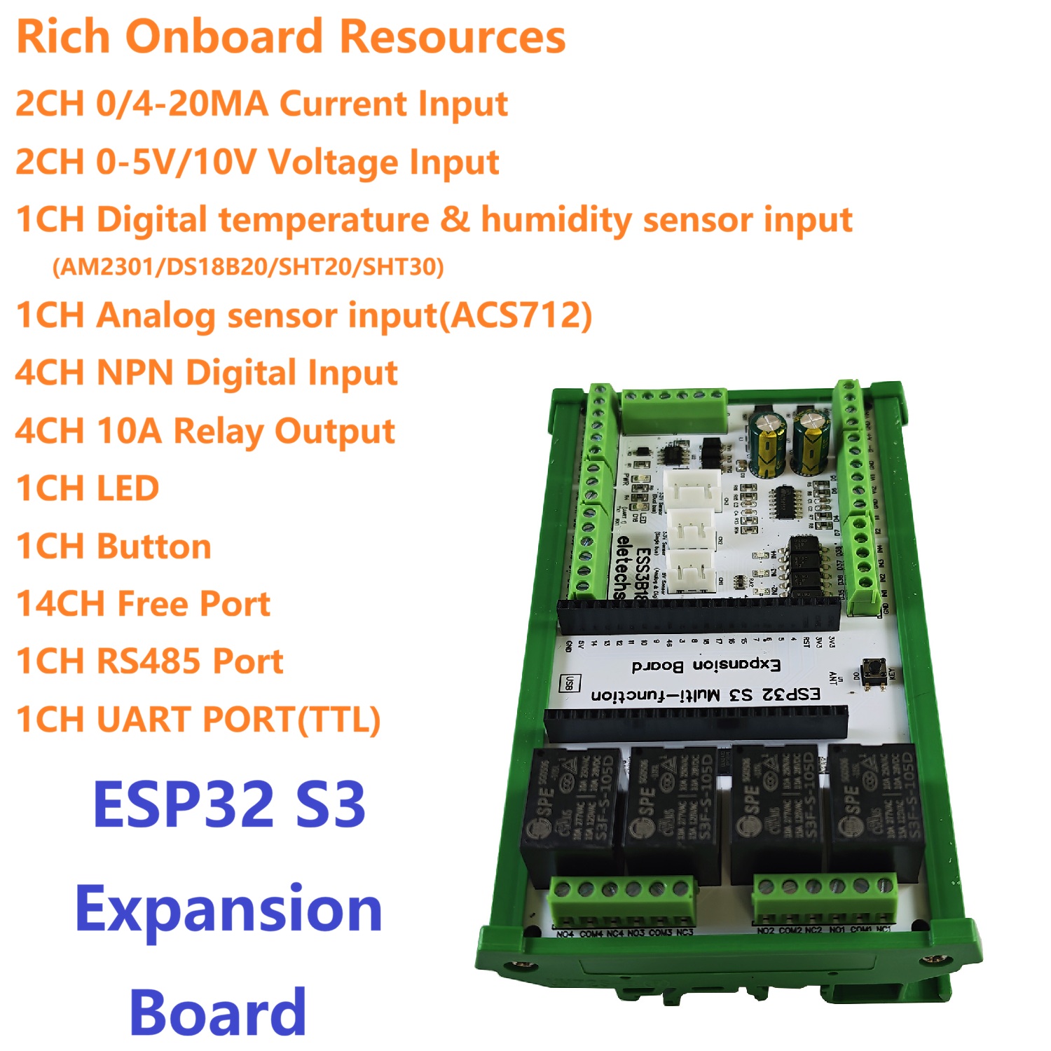 Плата расширения датчиков ESP3 – обзор и цена Ds18B20