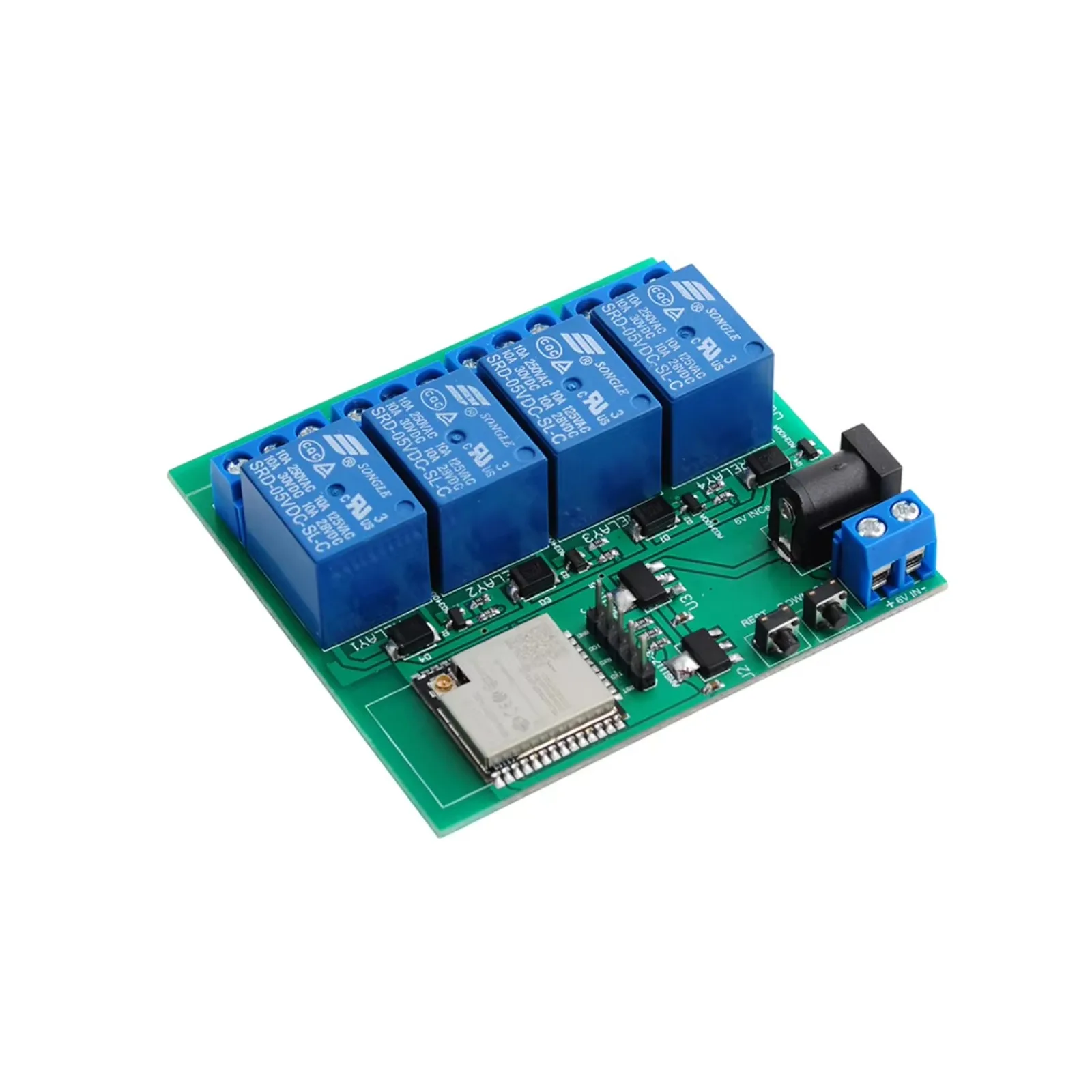 Модуль беспроводного реле ESP3 – обзор и цена Relay Module 4 Channel