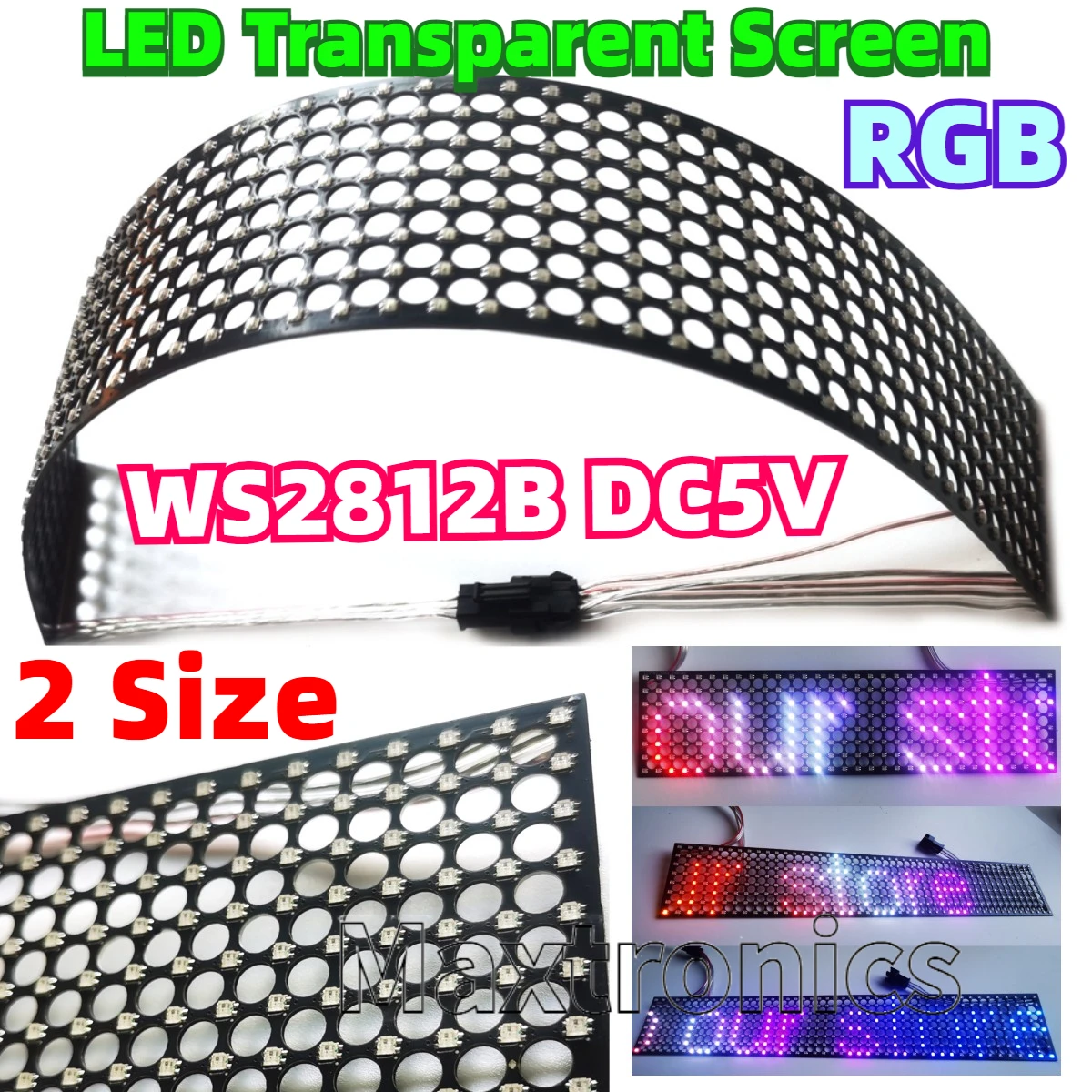WS2812B Светодиодный прозрачны – обзор и цена Ws2812B