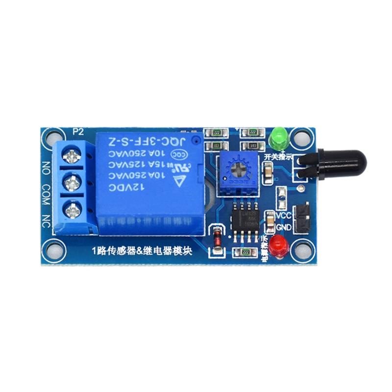 Новый ИК-инфракрасный 1-каналь – обзор и цена Relay Module 1 Channel
