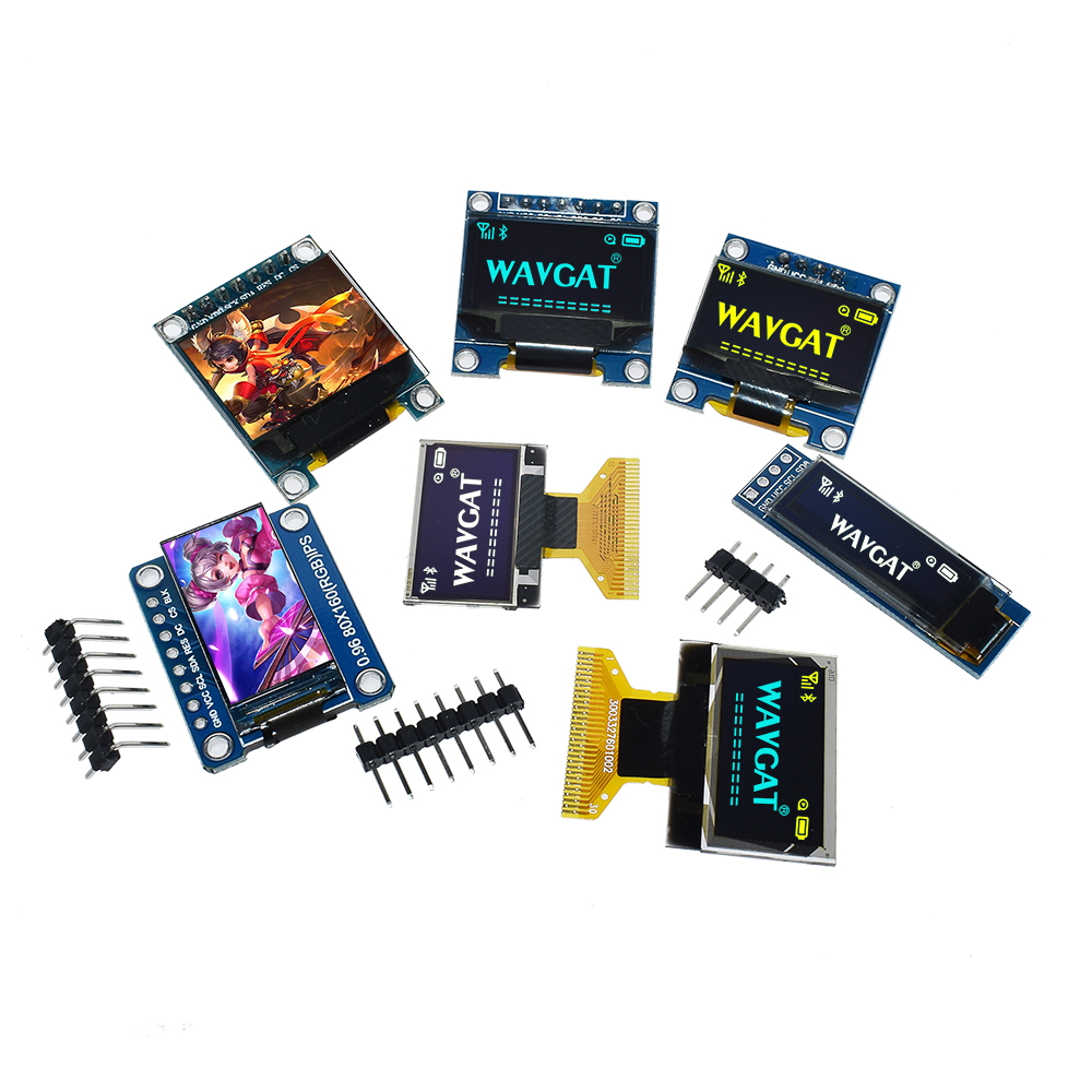 Белый, желтый, синий цветной 4 – обзор и цена Oled Display 0.96