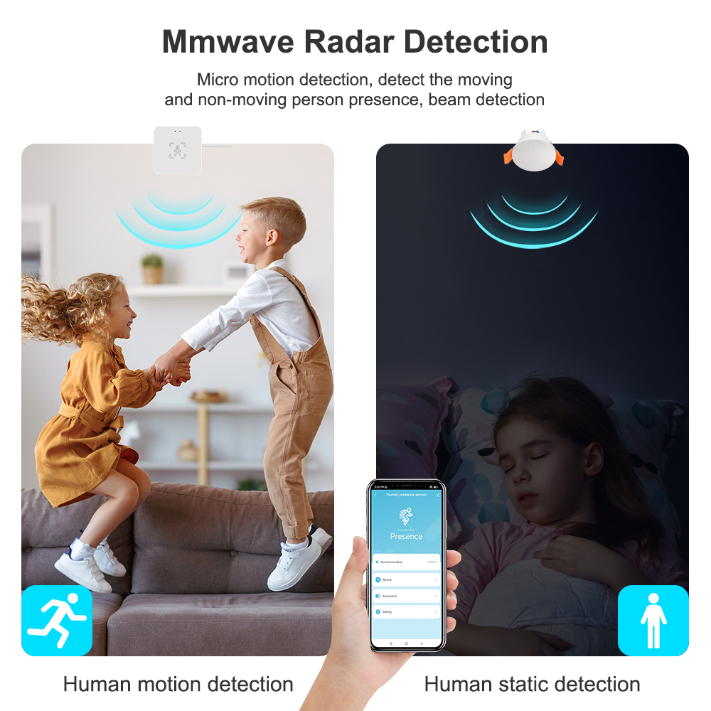 ZigBee MmWave Радар Датчик при – обзор и цена Pir Motion Sensor