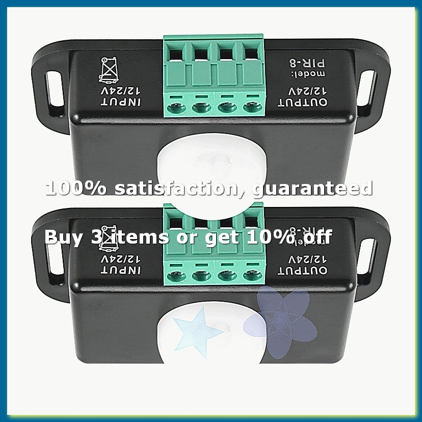 ● Датчик движения, 12 В, 24 В, – обзор и цена Pir Motion Sensor