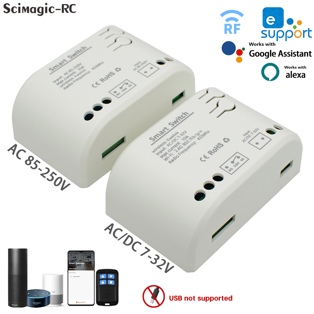 Умное реле WiFi 7-32В 85-220В  – обзор и цена Relay Module 1 Channel