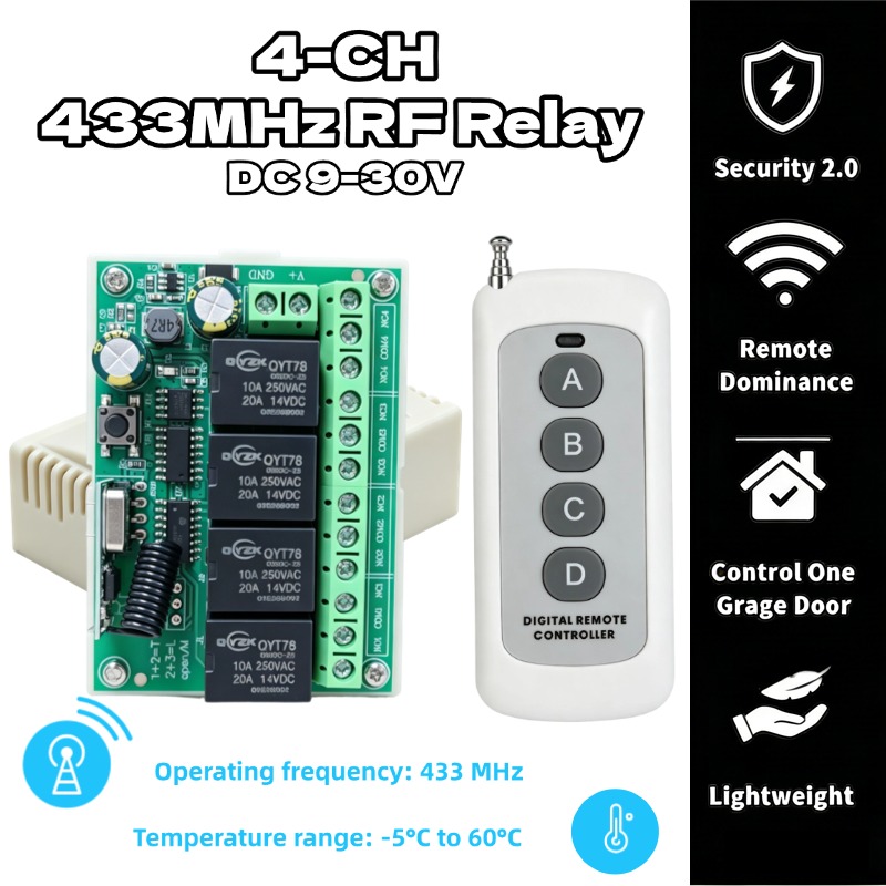 Универсальный беспроводной пул – обзор и цена Relay Module 4 Channel