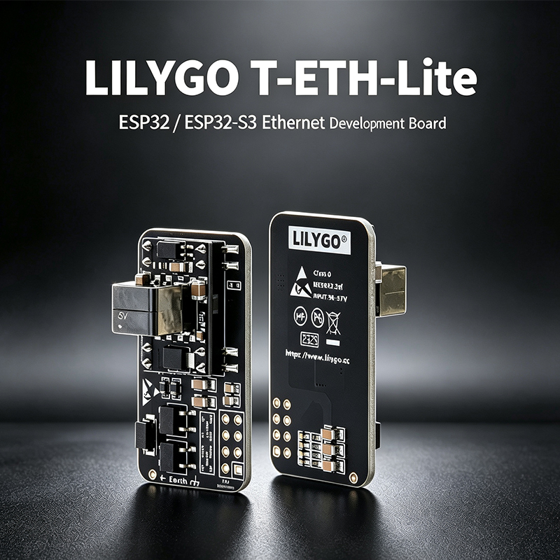 Плата разработчика LILYGO T‑ET – обзор и цена Ethernet W5500