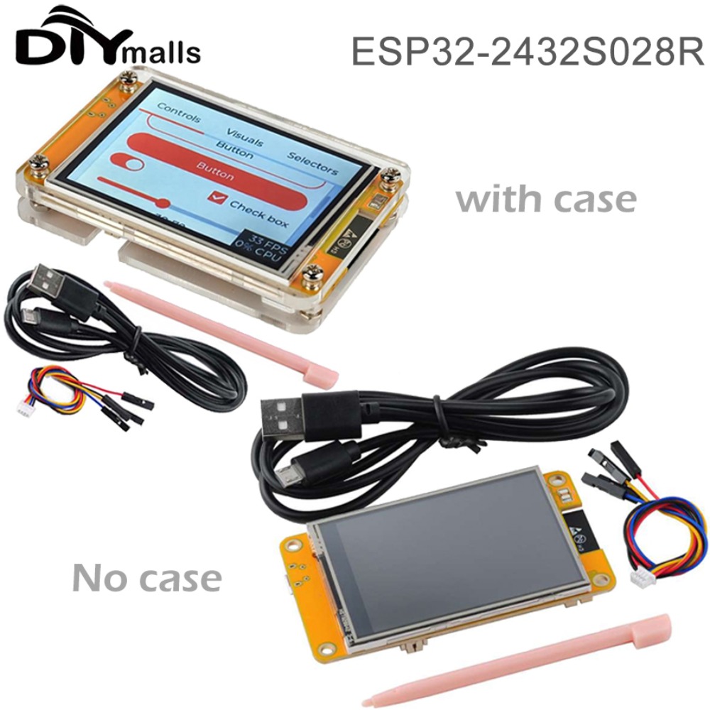 Дисплей 2,8 дюйма ESP32-2432S0 – обзор и цена Ili9341