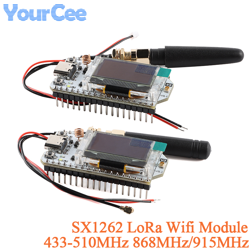 ESP32 SX1262 LoRa WIFI Kit 32  – обзор и цена Lora Rfm95