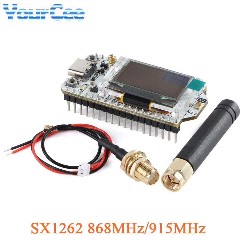 ESP32 SX1262 LoRa WIFI Kit 32  – обзор и цена Lora Rfm95